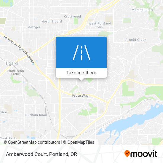 Mapa de Amberwood Court
