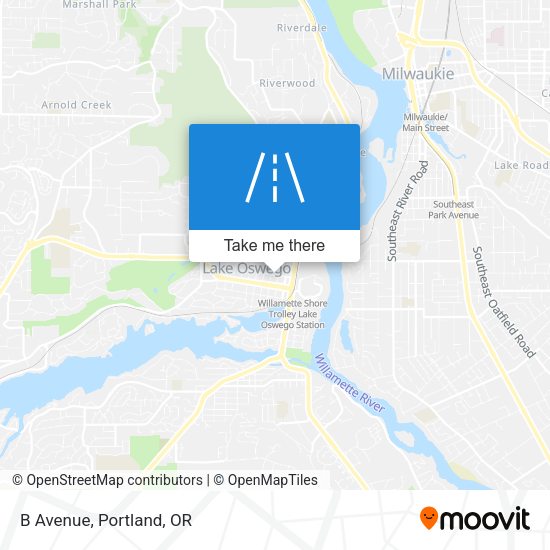 Mapa de B Avenue
