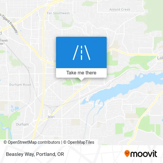 Beasley Way map
