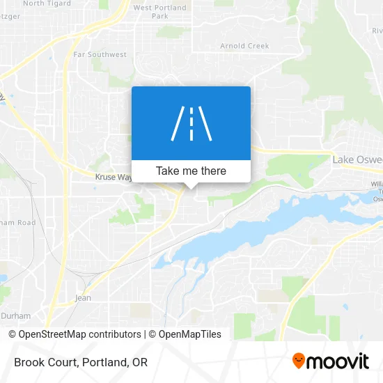 Brook Court map