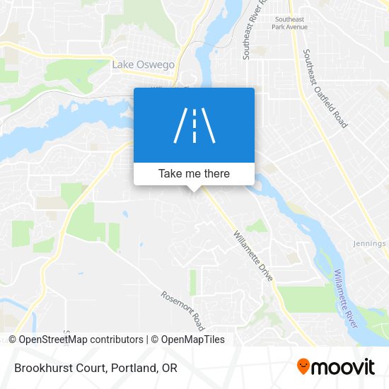 Mapa de Brookhurst Court