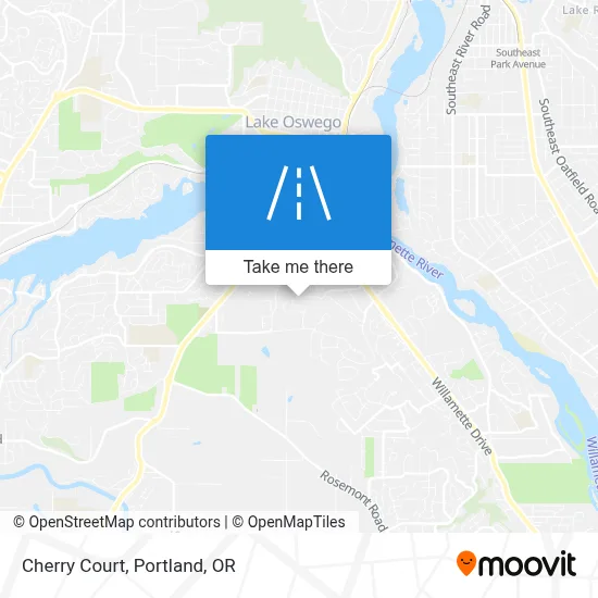 Cherry Court map