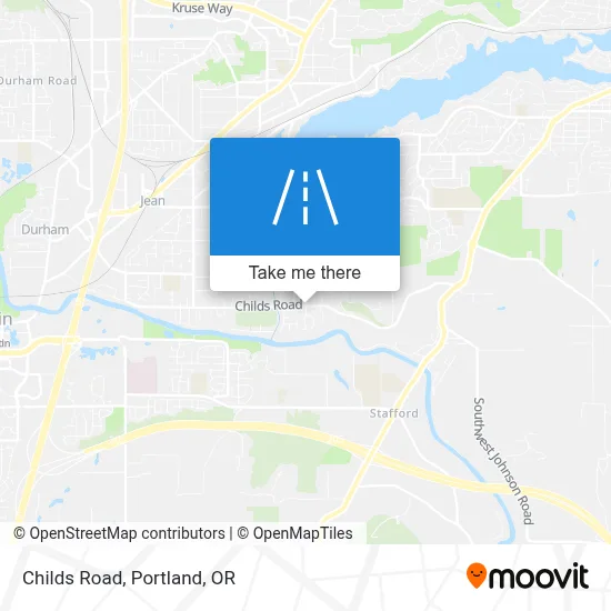 Childs Road map