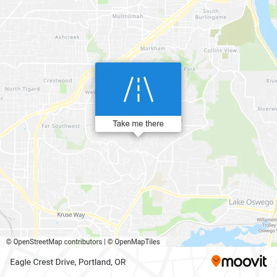 Eagle Crest Drive map