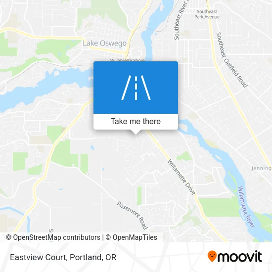 Mapa de Eastview Court
