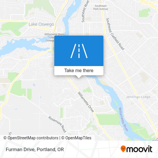 Mapa de Furman Drive