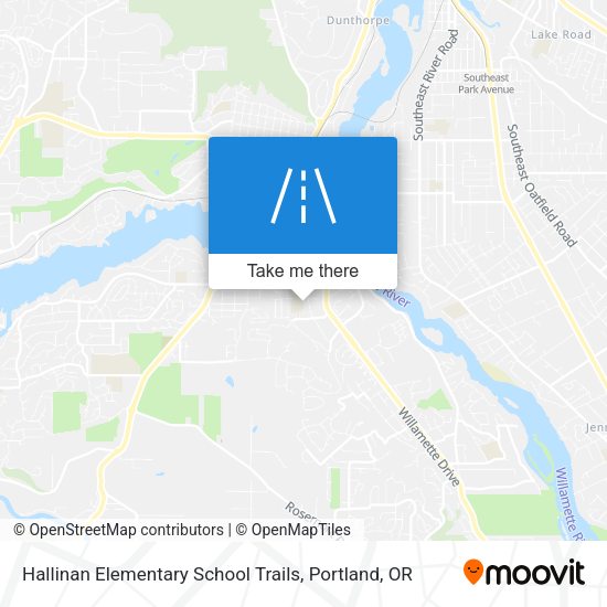 Mapa de Hallinan Elementary School Trails