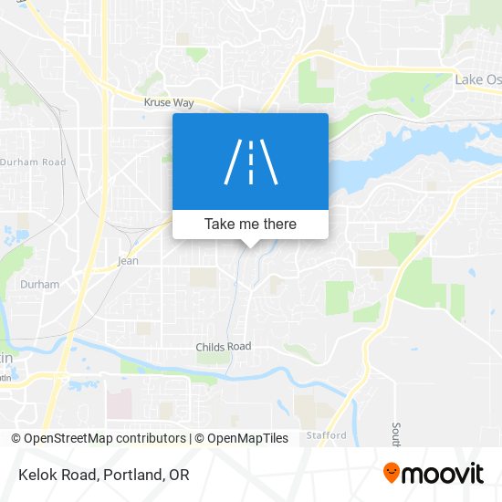 Mapa de Kelok Road