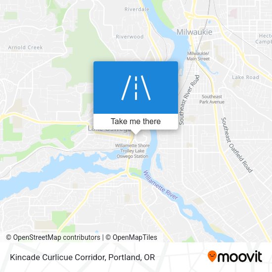 Kincade Curlicue Corridor map