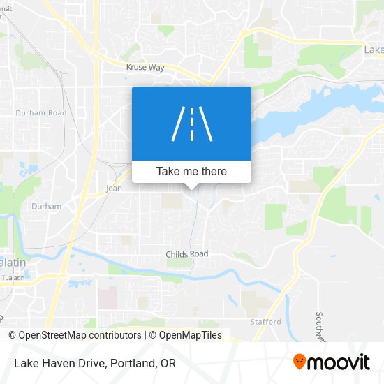 Mapa de Lake Haven Drive