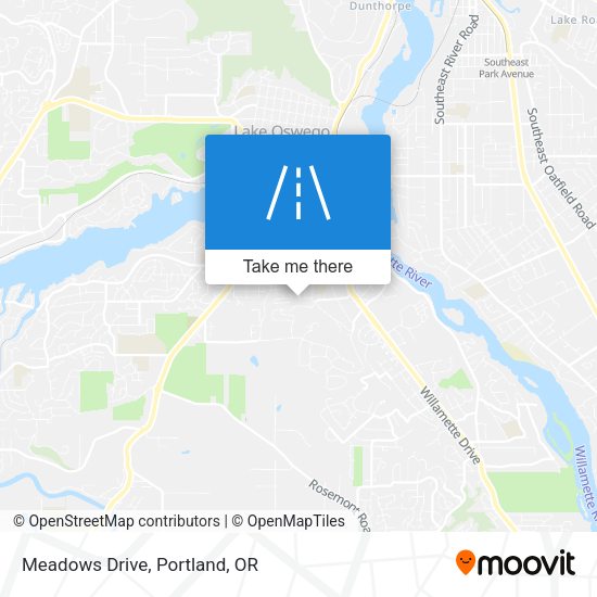 Mapa de Meadows Drive