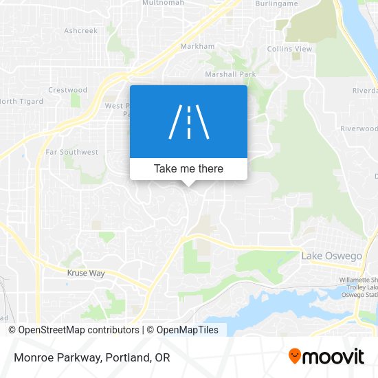 Mapa de Monroe Parkway