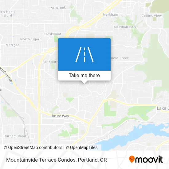 Mountainside Terrace Condos map