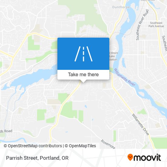 Parrish Street map