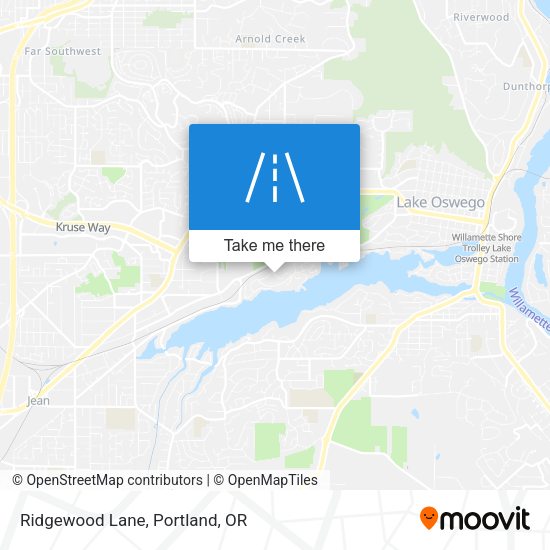 Mapa de Ridgewood Lane