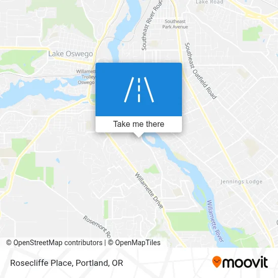 Rosecliffe Place map