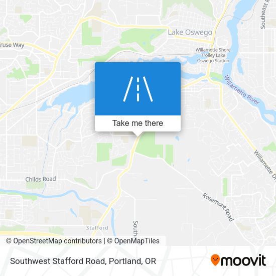 Mapa de Southwest Stafford Road