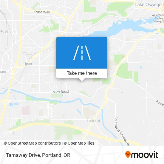 Tamaway Drive map