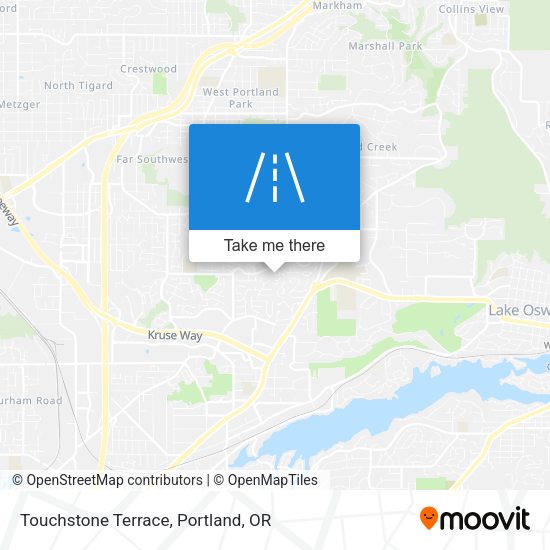 Mapa de Touchstone Terrace