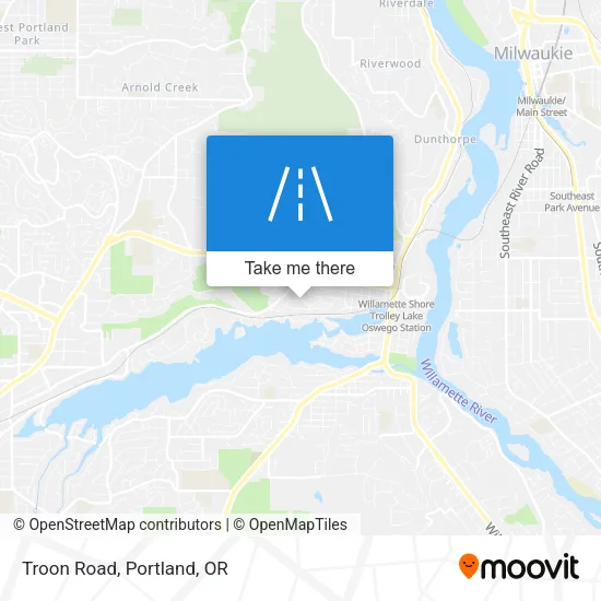 Troon Road map