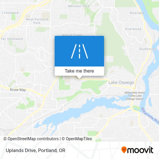 Mapa de Uplands Drive