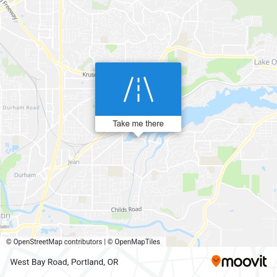 Mapa de West Bay Road