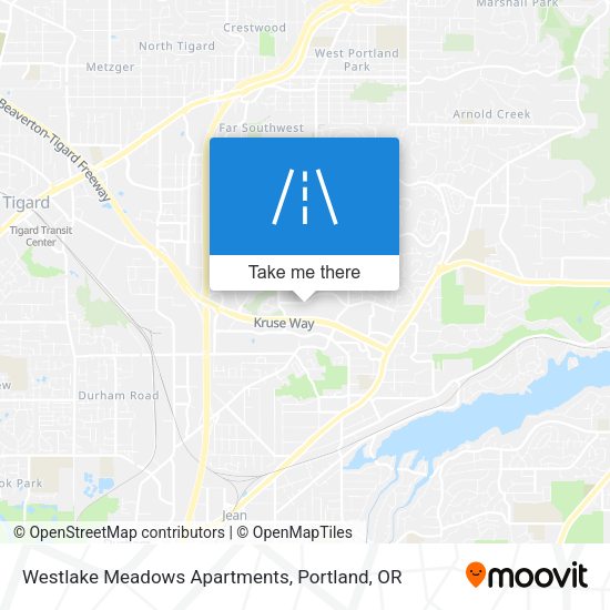Westlake Meadows Apartments map