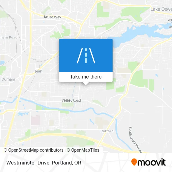 Westminster Drive map