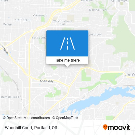 Woodhill Court map