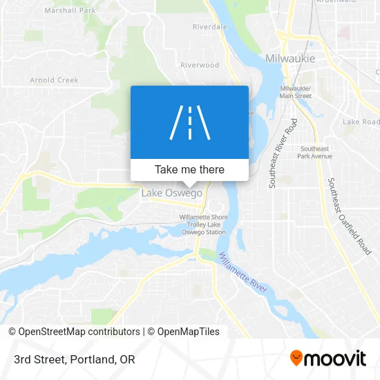 3rd Street map