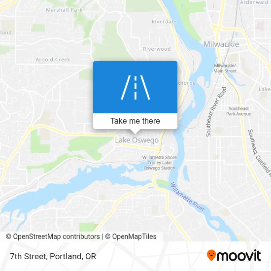 7th Street map