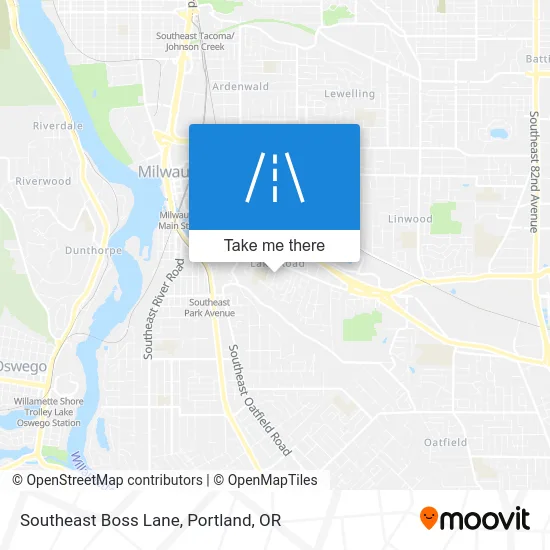 Southeast Boss Lane map