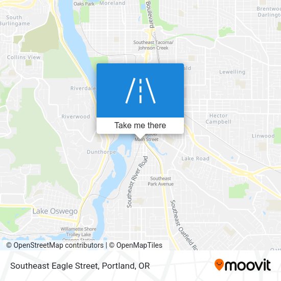 Mapa de Southeast Eagle Street