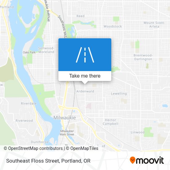 Southeast Floss Street map