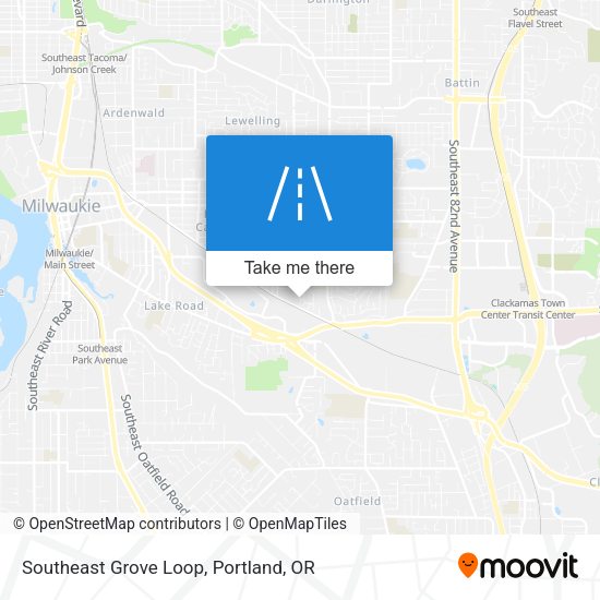 Mapa de Southeast Grove Loop