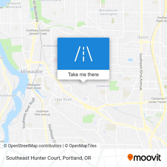 Southeast Hunter Court map