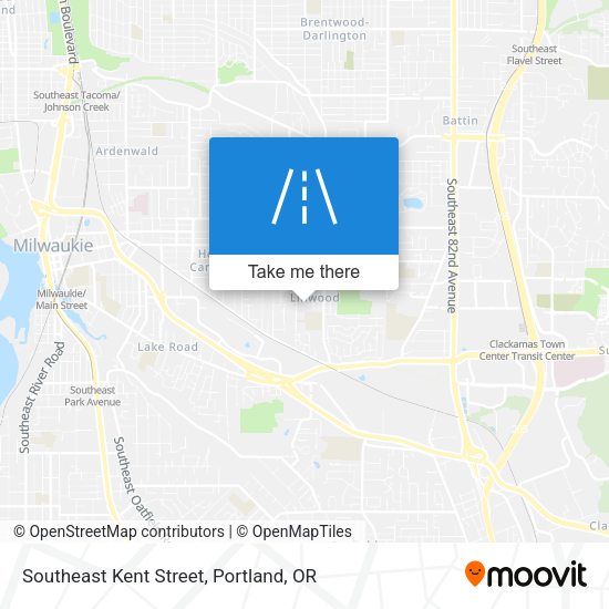 Southeast Kent Street map