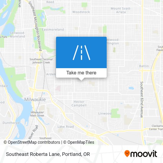 Mapa de Southeast Roberta Lane