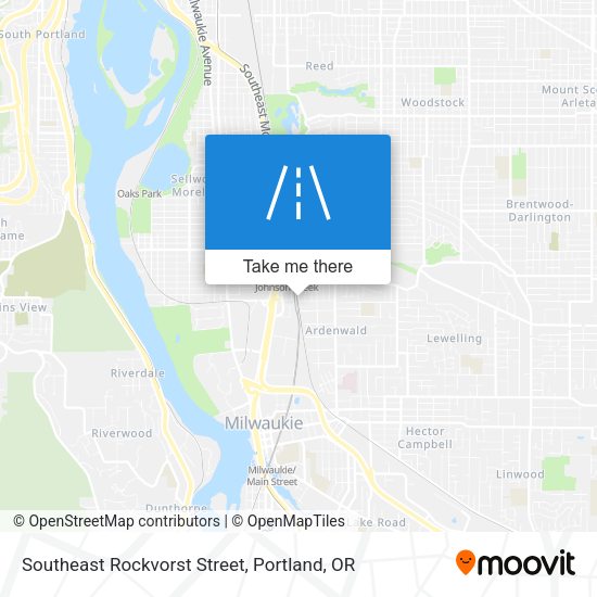 Mapa de Southeast Rockvorst Street