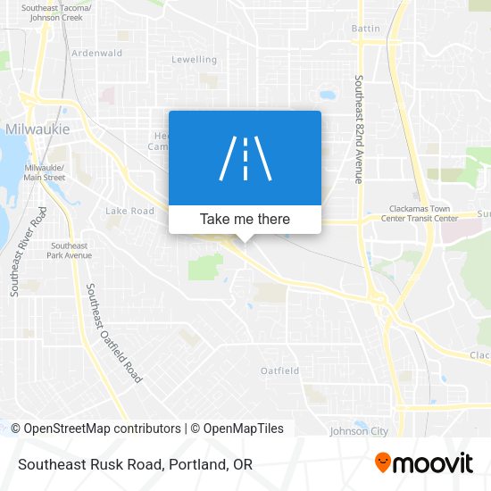 Mapa de Southeast Rusk Road
