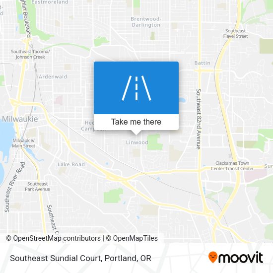 Southeast Sundial Court map