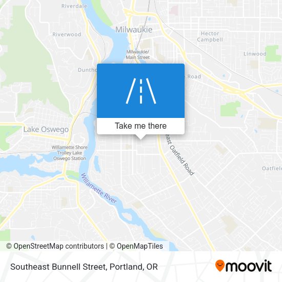 Southeast Bunnell Street map
