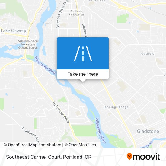 Mapa de Southeast Carmel Court