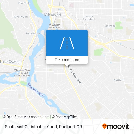 Southeast Christopher Court map