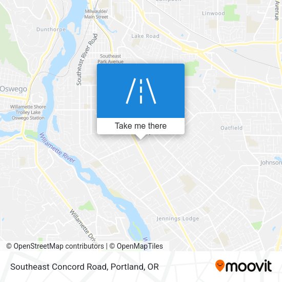 Southeast Concord Road map