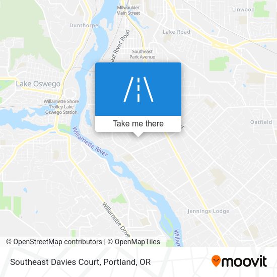 Southeast Davies Court map