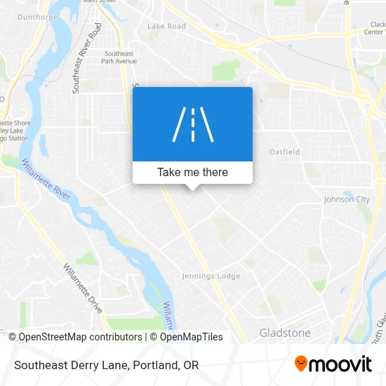 Southeast Derry Lane map