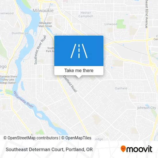 Southeast Determan Court map