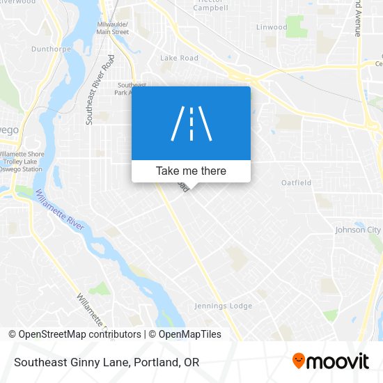 Mapa de Southeast Ginny Lane