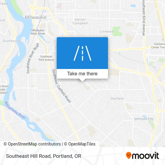 Mapa de Southeast Hill Road